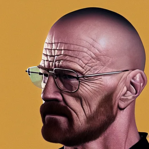 Image similar to walter white as gigachad