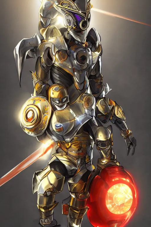 Image similar to helmet armor guardian destiny in witch queen illumination ray tracing hdr fanart arstation by sung choi robot ninja mask and eric pfeiffer and gabriel garza and casper konefal