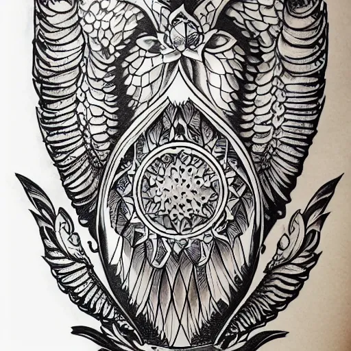 Honeycomb geometric tattoo. – Golden Iron Tattoo Studio DownTown Toronto