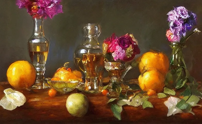 Image similar to Alchemy amazing still life composition. By Konstantin Razumov, highly detailded