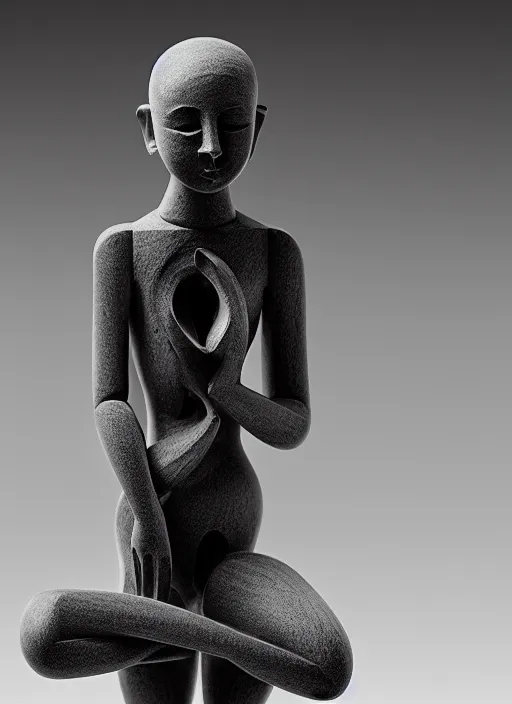 Image similar to still wooden figurine of a human, personification, detailed product photo, 8 k, 8 5 mm, f. 1 4, beautiful composition, x - ray aura monochrome