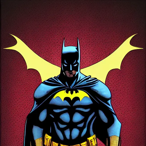 Image similar to Batman, that's half Spiderman