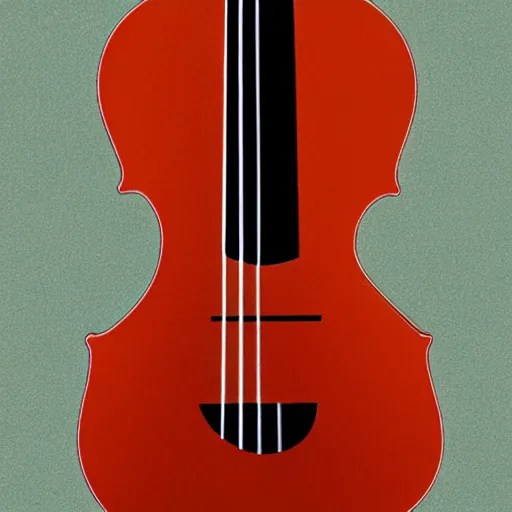 Image similar to guitar in cello shape