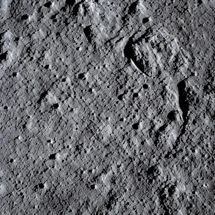 Image similar to boot prints on the lunar surface look like the punisher symbol