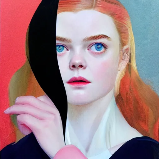 Elle Fanning picture by Alex Ross and Mark Waid, | Stable Diffusion ...