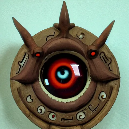 Image similar to dungeons and dragons beholder eye stalks.