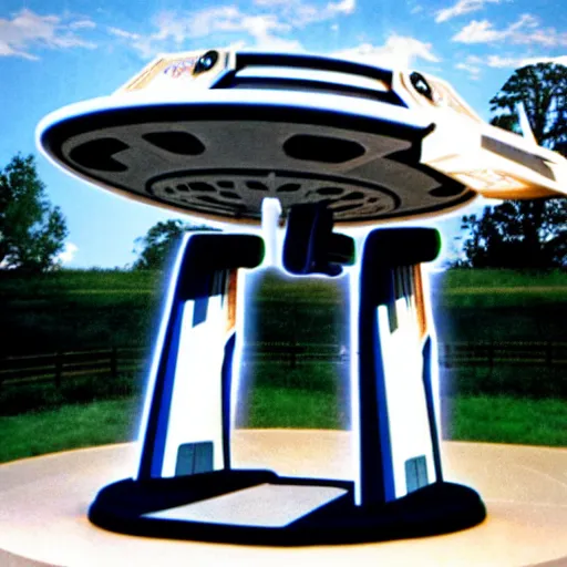 Image similar to starship enterprise transformer