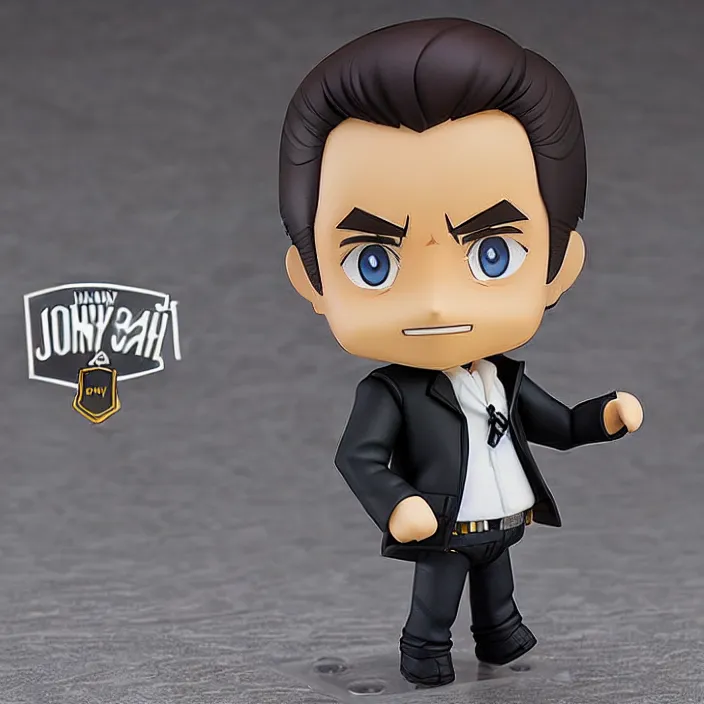 Image similar to Johnny Cash, An anime Nendoroid of Johnny Cash, figurine, detailed product photo