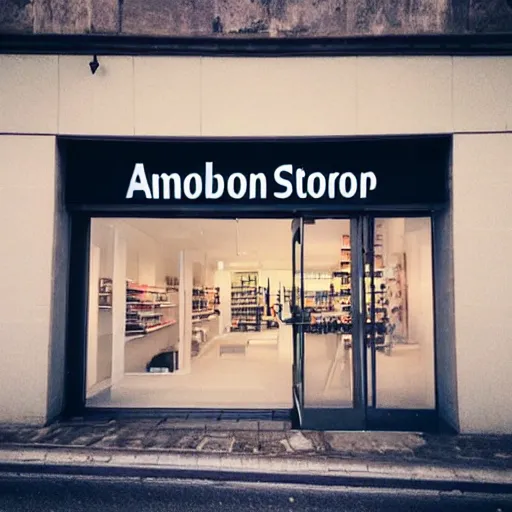 Prompt: “abandon store”