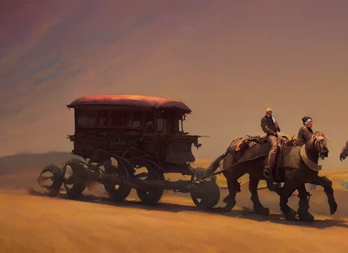 Prompt: oligarch riding an open wagon pulled by crowd of poor people Mandelbrot fractal by Craig Mullins, ilya kuvshinov, krenz cushart, artgerm trending on artstation by Edward Hopper and Dan Mumford and WLOP and Rutkovsky, Unreal Engine 5, Lumen, Nanite