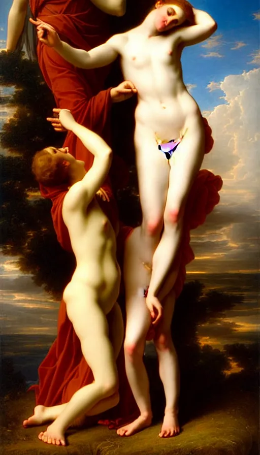 Image similar to the two complementary forces that make up all aspects and phenomena of life, by Guillaume Seignac