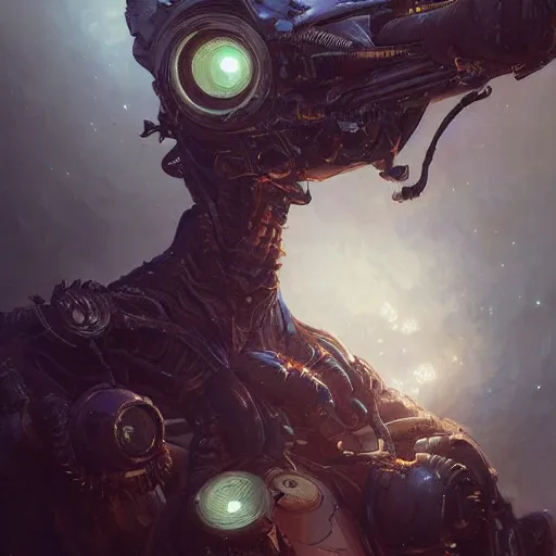 a thargoid pilot, highly detailed, digital painting, | Stable Diffusion ...