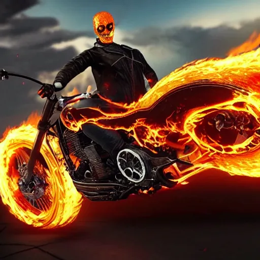 Walter White  Ghost Rider by flamethrowerai on DeviantArt