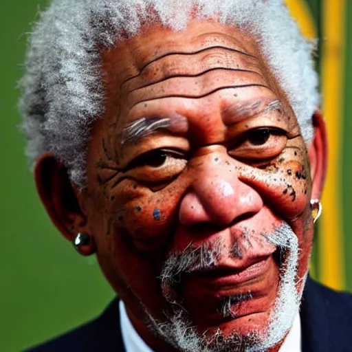 Image similar to morgan freeman as a peacky blinder