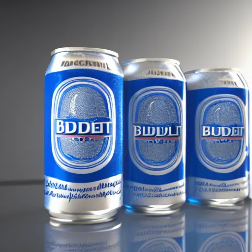 Prompt: a bud light can 1 2 oz. hyperdetailed photorealism, 1 0 8 megapixels, volumetric lighting