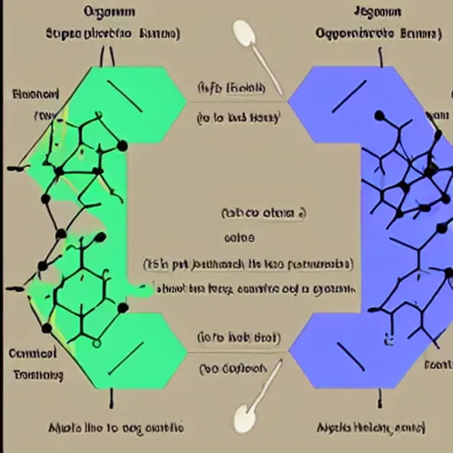 Image similar to an organic chemistry bond line diagram of a stimulant chemical more effective than amphetamine,