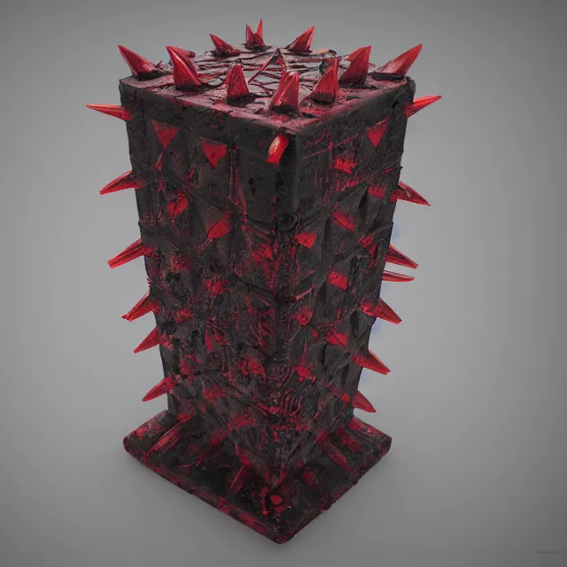 Image similar to bloody hellraiser in mortal kombat, videogame 3d render, 4k, artstation