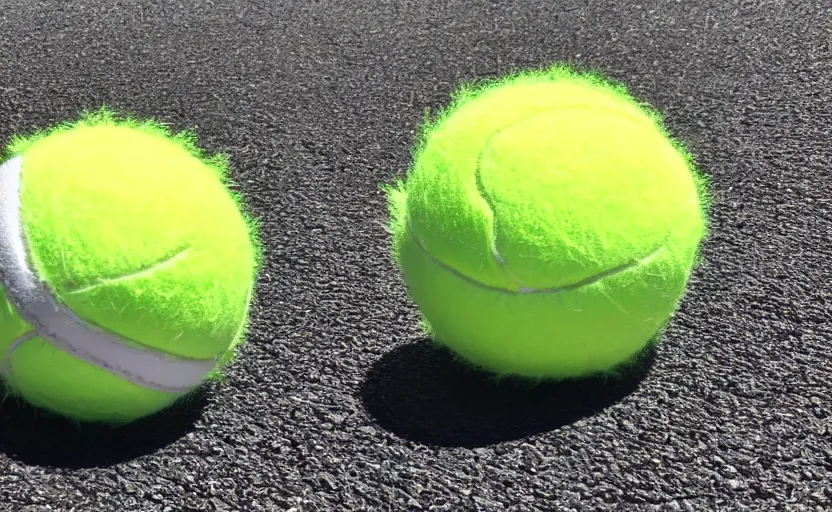 Prompt: tennis ball monster, tennis ball monster highly detailed, extremely high quality, hd, 4 k, 8 k, professional photographer, 4 0 mp, lifelike, top - rated, award winning, cinematic, realistic, detailed lighting, detailed shadows, sharp, no blur, edited, corrected, trending