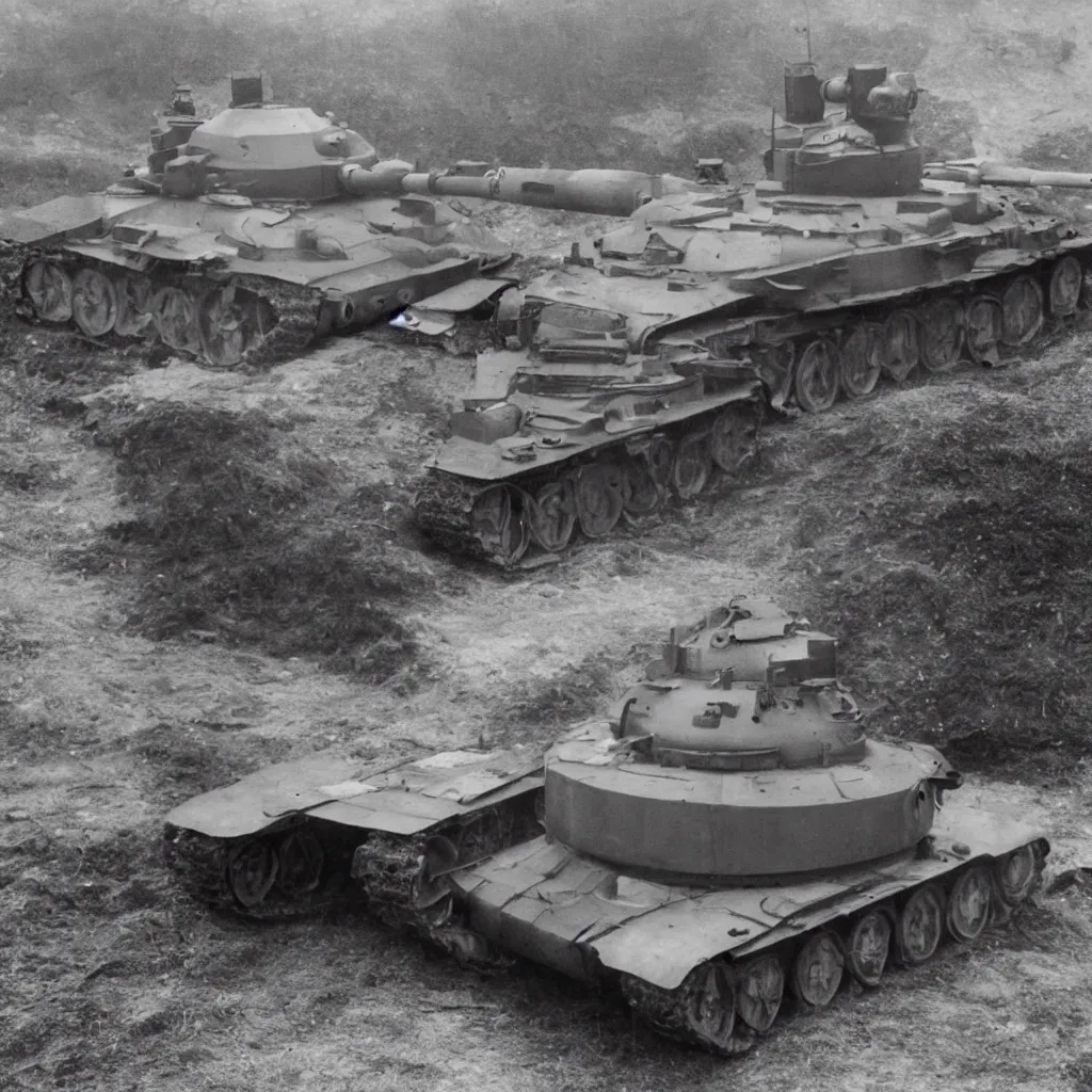 Image similar to photo of a mark iv tank