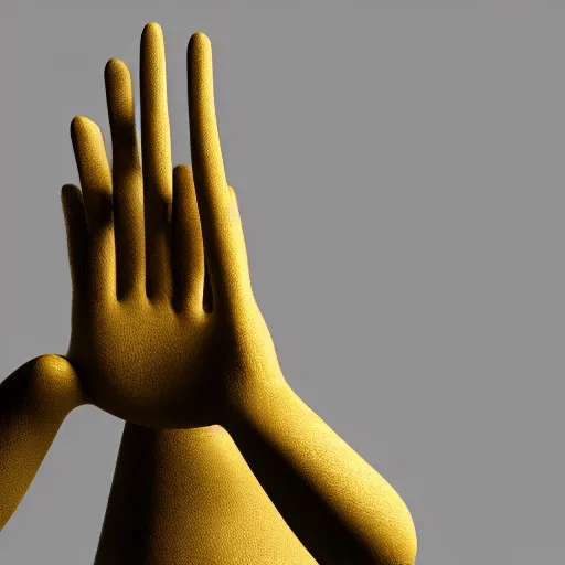 salad fingers. monster with long scary fingers. Stable Diffusion