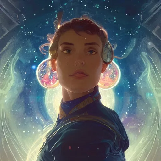 Prompt: How the universe ended, tragic, sad, cosmic and stars and nebula and galaxy, intricate, headshot, highly detailed, digital painting, artstation, concept art, sharp focus, cinematic lighting, illustration, art by artgerm and greg rutkowski, alphonse mucha, cgsociety