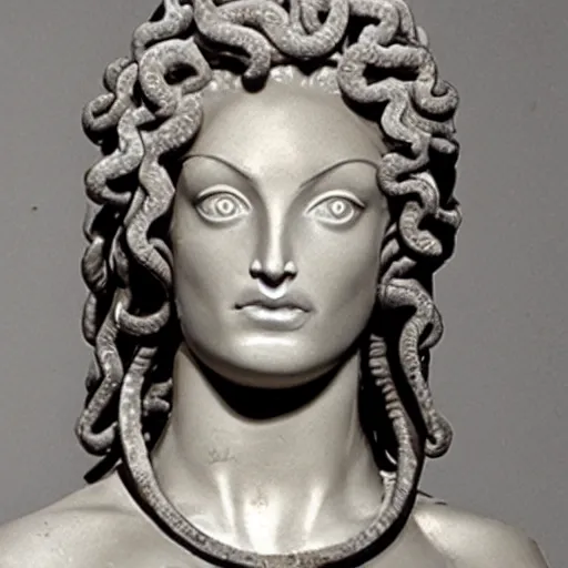 Image similar to Medusa , in all her glory