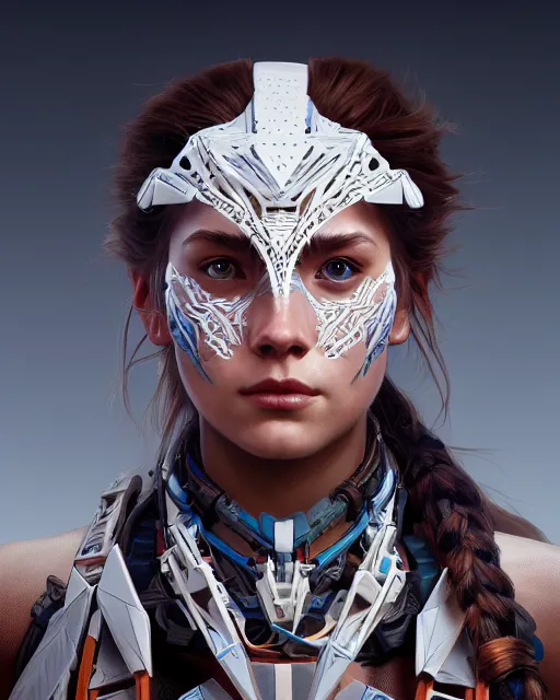 Prompt: symmetry!! portrait of a horizon zero dawn machine, machine face, intricate, elegant, highly detailed, digital painting, artstation, concept art, smooth, sharp focus, illustration, art by artgerm and greg rutkowski and alphonse mucha, 8 k