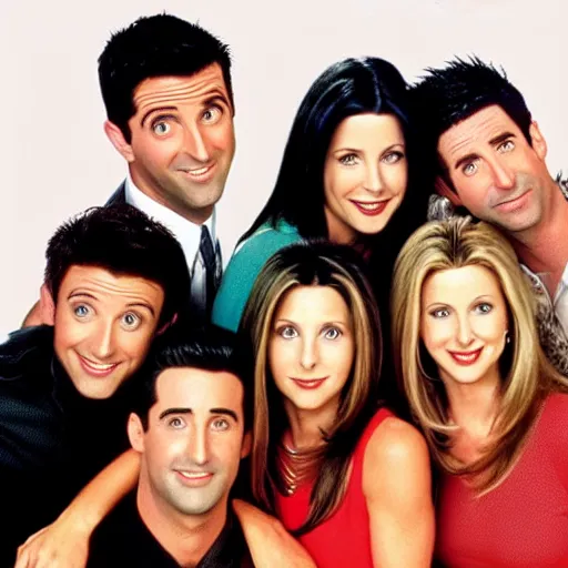 Image similar to if Friends aired in 2022