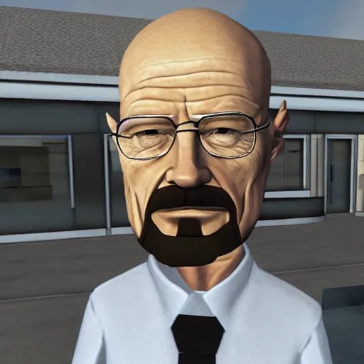 Image similar to walter white in gmod