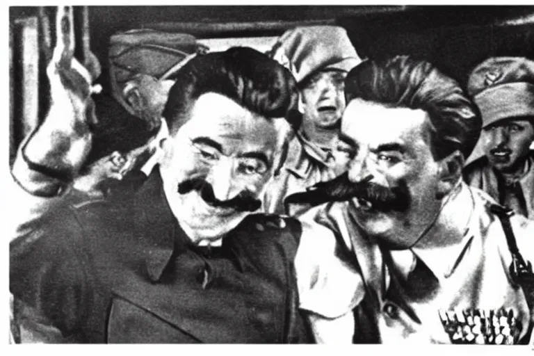 Image similar to stalin eat kids, children, hohol anatomic shot