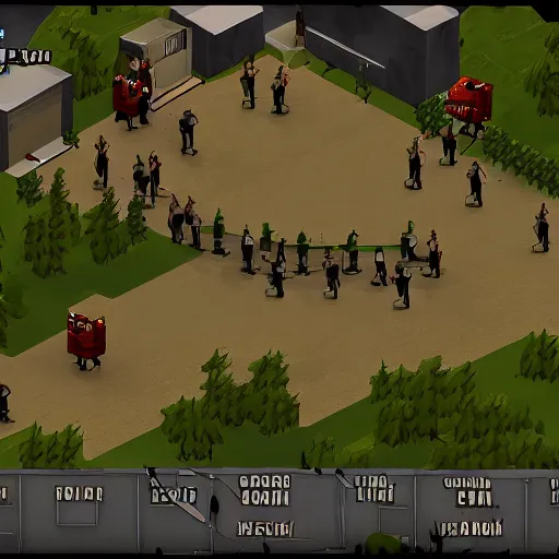 Image similar to project zomboid screenshot.