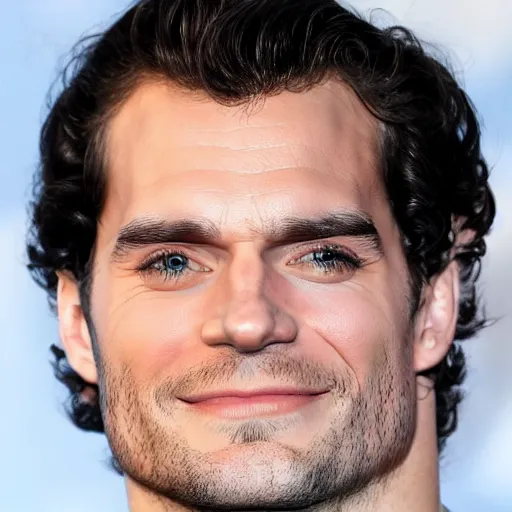 Prompt: henry cavill as a muppet, photograph