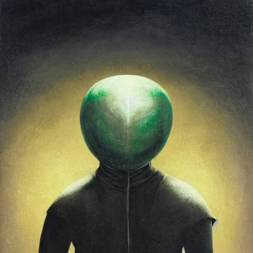 Image similar to Mysterio, artwork by Franz Sedlacek,