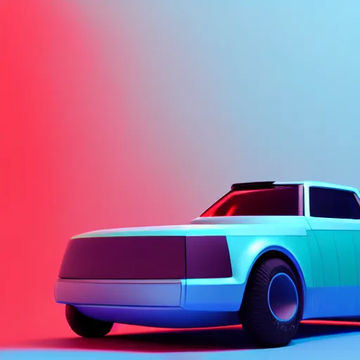 Image similar to A 3d render of 🚙🛰✂️🔝, digital art, octane render, 8k resolution, character design, wes anderson color palette, film grain, unreal engine