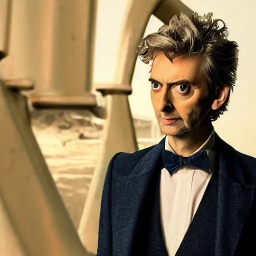 Image similar to david tennant mixed with peter capaldi