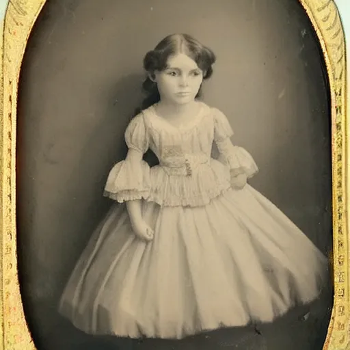 Image similar to 1 8 0 0 s portrait of a girl in a room full of dolls, creepy, historical photograph