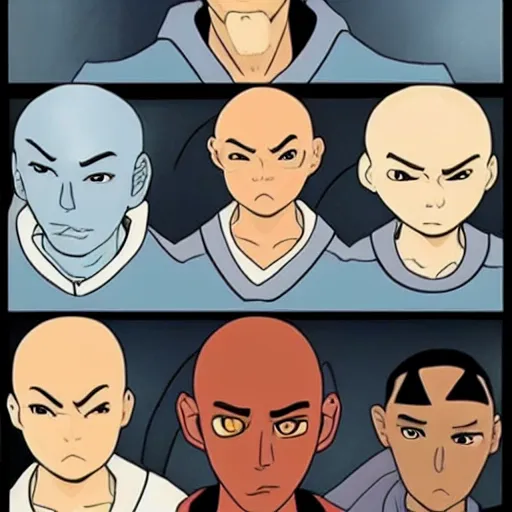 Image similar to what if dr. house and aang the last airbender had a baby