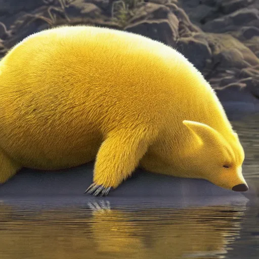 Image similar to national geographic photo of drowzee, pokemon in the wild, intricate, portrait, 8 k highly professionally detailed, hdr, award winning