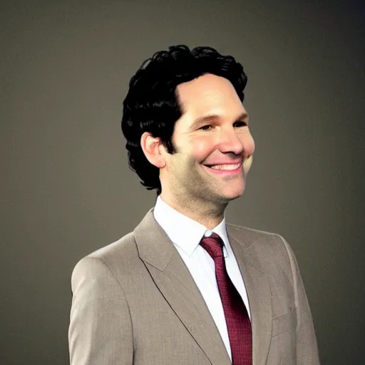 Prompt: paul rudd as mr. bean