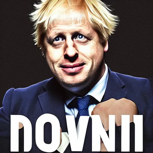 Prompt: Boris Johnson as the 10th Doctor