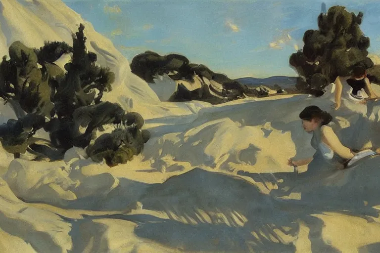 Prompt: art by john singer sargent