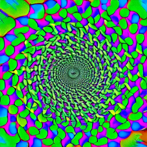 Image similar to psychedelic optical illusion