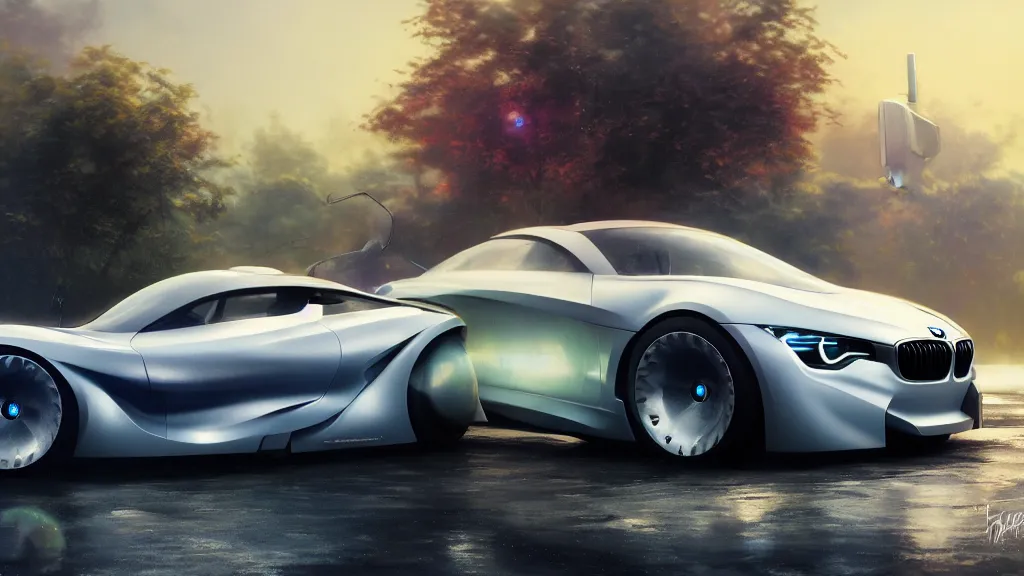 BMW's Hybrid-Electric Concept Car Reveal Was the Toast of Art Basel