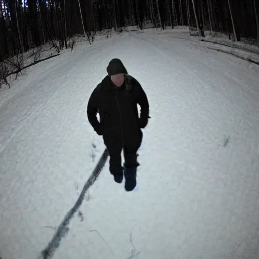 Image similar to Walter White Caught on trail Cam during Night