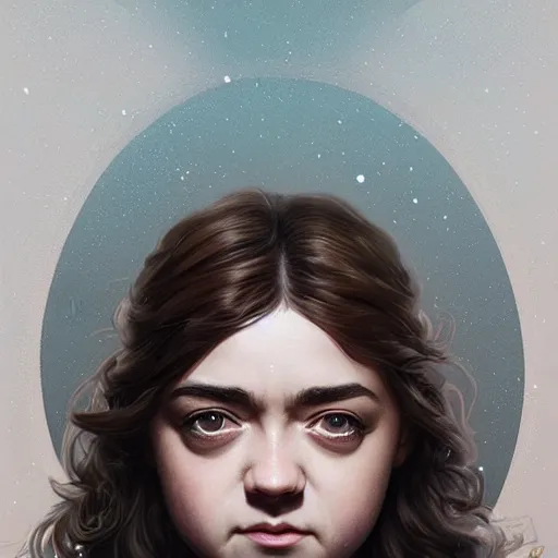 Image similar to ultra realistic illustration, maisie williams, intricate, elegant, highly detailed, digital painting, artstation, concept art, smooth, sharp focus, illustration, art by artgerm and greg rutkowski and alphonse mucha