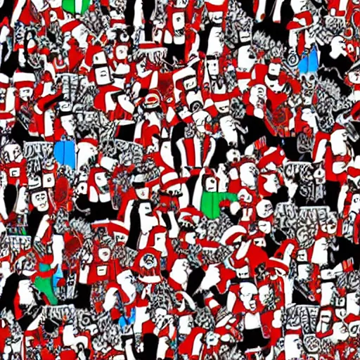 Image similar to where is waldo