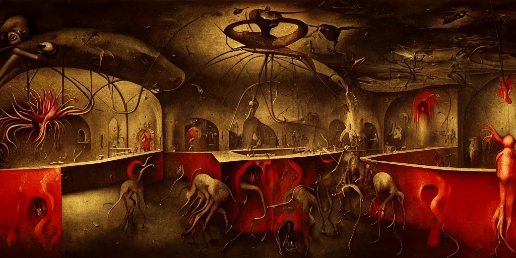 Surreal Bar Interior In Hell By Hieronymus Bosch Stable Diffusion   Ab714d2baac3d69b7f69b019dbaa4b96d2f89834 2000x2000.webp