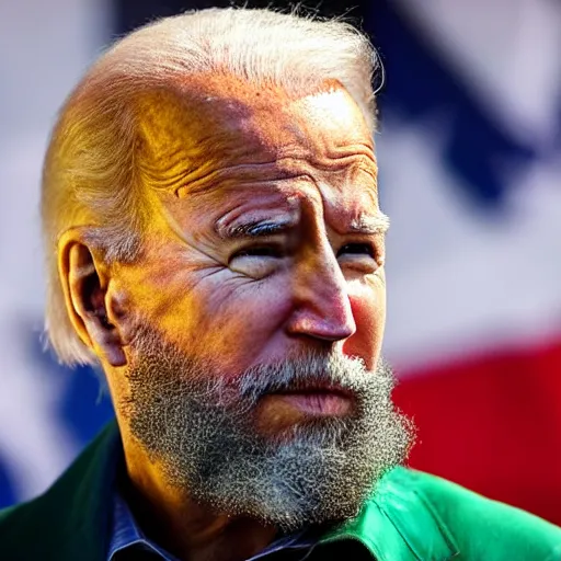 Image similar to Joe Biden Dressed as Fidel Castro