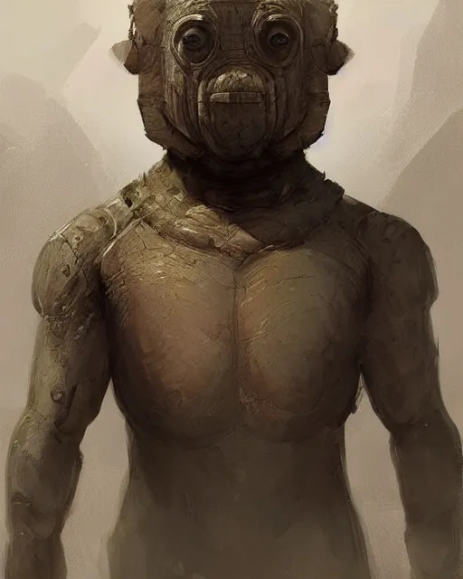 Prompt: a portrait of a human tardigrade!!! in the style of a [ roman empire ] senator!, art by greg rutkowski and artgerma, stunning! concept art, character design