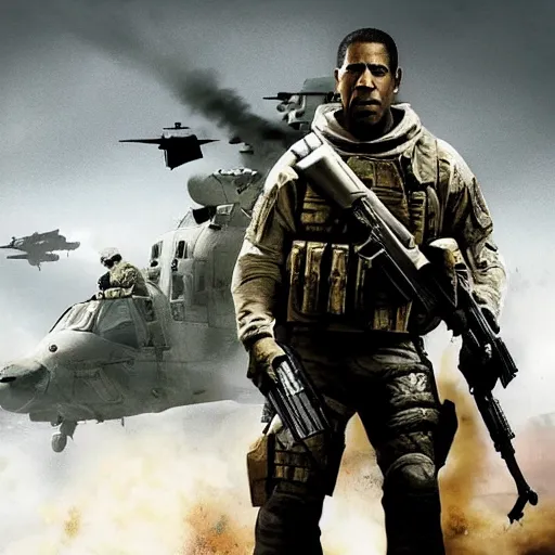 Image similar to denzel washington in mw 2